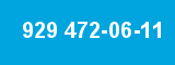 929 472-06-11 929 472-06-11